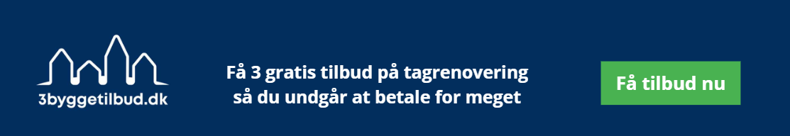 tilbud på tagrenovering