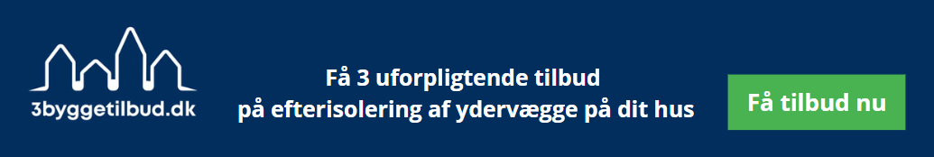 Efterisolering af ydervægge til dit hus