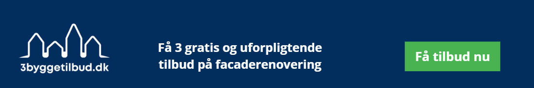 facaderenovering og vandskuring af hus tilbud