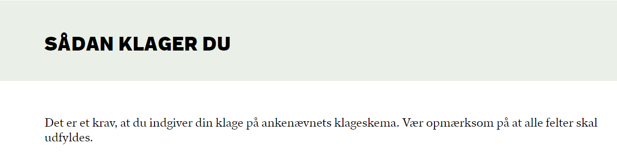 klage over håndværkere