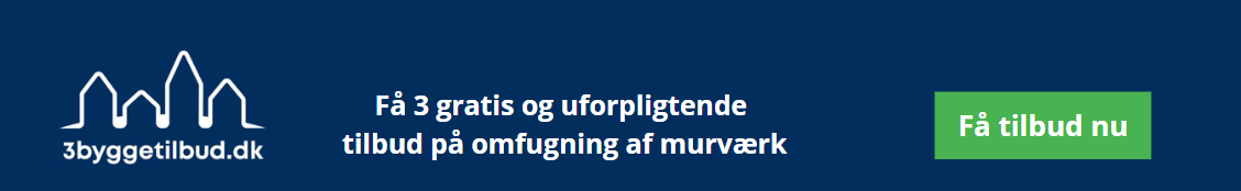 omfugning af murværk pris tilbud