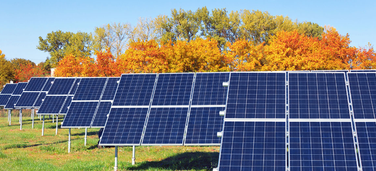 Solceller med batteri inkl montering